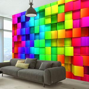 Fototapet - Colourful Cubes