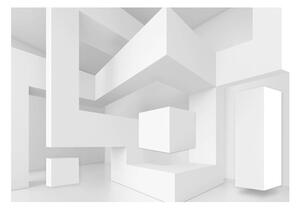 Fototapet - White geometry