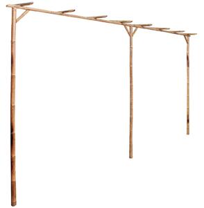 Pergolă din bambus 385 x 40 x 205 cm