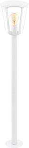 Stâlp pitic Monreale E27 max. 1x60W, 99,5 cm, pentru exterior IP44, alb