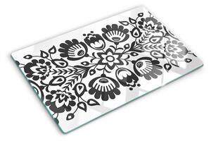 Tocător de bucătărie Motiv floral în stil popular