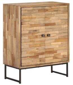 Servantă din lemn de tec reciclat, 60 x 30 x 75 cm