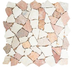 Mozaic marmură MOS. CIOT/1513 bej/maro 30,5x30,5 cm