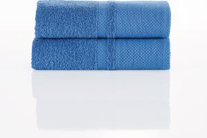 Prosop de bumbac 4Home Deluxe albastru, 50 x 100cm , set de 2 buc., 50 x 100 cm