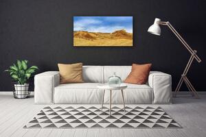 Tablou pe panza canvas Desert Peisaj Galben