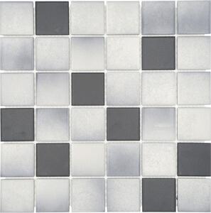 Mozaic ceramic CD 212 gri/negru 30,5x30,5 cm