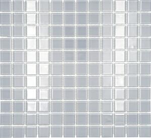 Mozaic piscină sticlă CM 4021 gri 30,2x32,7 cm