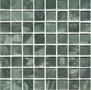 Mozaic sticlă CM 4240 gri lucios 30,2x32,7 cm
