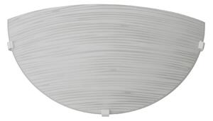 Aplică Klausen Noe D300-2 Simplicity Albă 15x30x8.5cm 1xE27 Corp Iluminat Perete Modern Clasic pentru Hol Dormitor Living Design Elegant Durabil