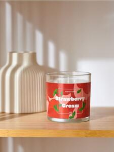 Sinsay - Lumânare parfumată Strawberry cream - corai