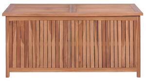 Ladă de depozitare grădină, 120 x 50 x 58 cm, lemn masiv de tec