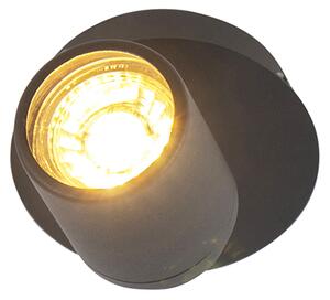 Spotlight modern pentru baie negru IP44 - Ducha