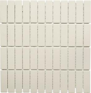 Mozaic piscină ceramic CU ST 041 bej mat 28,65x29,5 cm