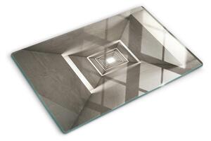 Tocător de bucătărie Interior geometric cu efect de adâncime