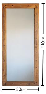 Oglinda decorativa Z50110CV, Neostill, 50 x 110 cm, walnut
