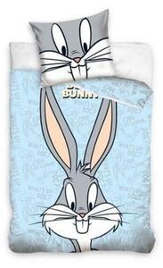 Lenjerie de pat Bugs Bunny (albastră) pentru copii