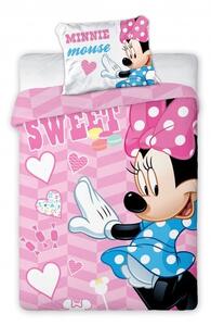 Lenjerie de pat Minnie Mouse pentru copii