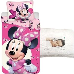 Set lenjerie de pat Minnie Mouse (fluture) pentru copii
