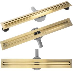 Rigola dus REA Neox Slim pro Brush Gold 60