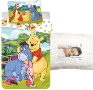 Set lenjerie de pat Winnie the Pooh (îmbrăţişare) pentru copii