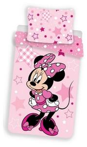 Lenjerie de pat Minnie Mouse (stele) fosforescentă