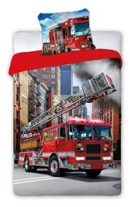 Lenjerie de pat Mașină de pompieri (Firetruck)