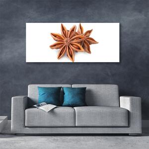 Tablou pe panza canvas Cinnamon Brown Floral