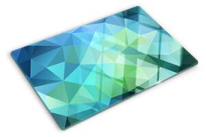 Tocător sticlă Model abstract geometric