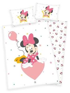 Lenjerie de pat Minnie Mouse (stele) pentru copii