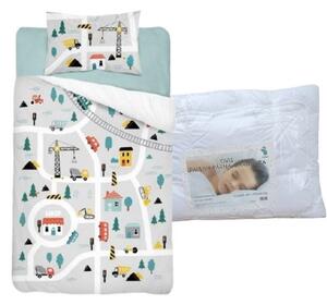 Set lenjerie de pat Hartă pentru copii