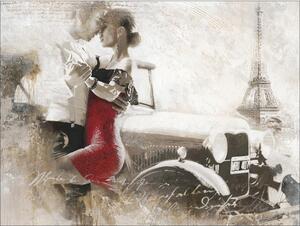 Tablou canvas French Affair 84x116 cm