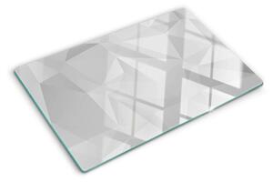 Tocător de bucătărie Geometrie în nuanțe de gri