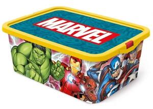 Cutie depozitare jucării cu capac Avengers 13 l