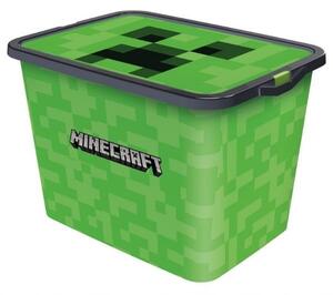 Cutie depozitare jucării cu capac Minecraft 23 l