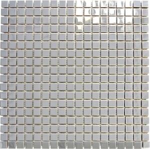 Mozaic inox XCE 15G argintiu 30x30 cm