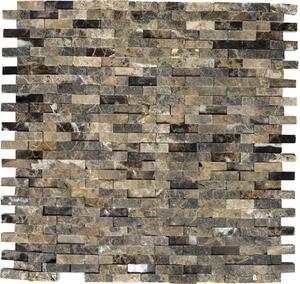 Mozaic marmură XNC 3D76 maro deschis 30,5x30,5 cm