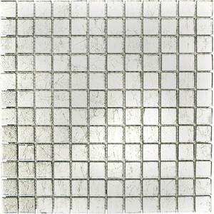 Mozaic sticlă XCM 8SB16 argintiu 30x30 cm