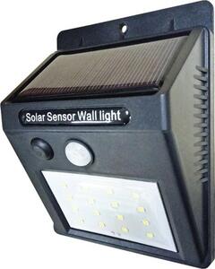 Aplică solară cu LED Flink 150 lumeni 6500K, senzor de mișcare, plastic