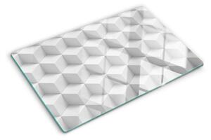 Tocător de bucătărie Model hexagonal tridimensional