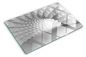 Tocător de bucătărie Model geometric 3D