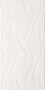 Decor faianță Rhea Waves Cream 25x50 cm