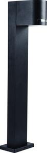 Stâlp pitic Novia GU10 max. 1x20W, 50 cm, pentru exterior IP44, negru