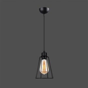 Lustra Kone, Luxe Lighting, Negru, 15x116 cm