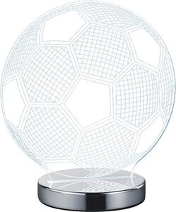 Veioză cu LED integrat Ball 7W 400 lumeni, minge de fotbal din sticlă