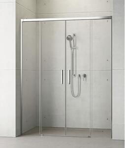 Ușă duș glisantă pentru nișă Radaway Idea DWD, 170x200 cm, sticlă securizată transparentă, profil crom