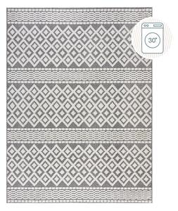 Covor gri lavabil din janilie 80x160 cm Jhansi – Flair Rugs