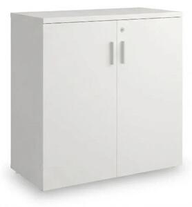 Dulap mic SimpleOffice 80 x 40 x 80 cm, alb