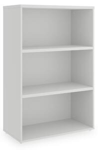 Dulap mediu SimpleOffice 80 x 40 x 120 cm, alb
