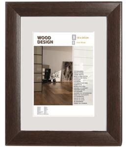 Ramă foto lemn Milano wenge 18x24 cm
