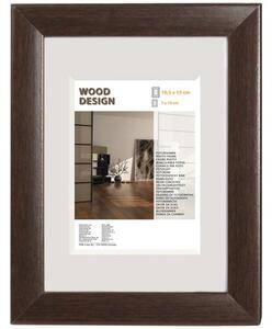 Ramă foto lemn Milano wenge 10,5x15 cm